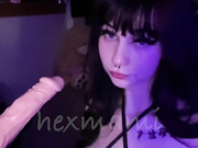 Hexmami Dildo Blowjob Fuck Machine